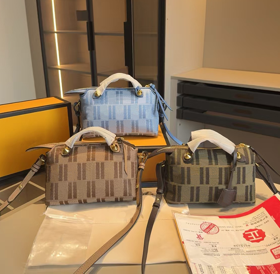 Designer Boston Bags By The Way Canvas Mini Handbag Tote Pillow Bag Crossbody Bag Classic Vintage Single Shoulder Boston Bag