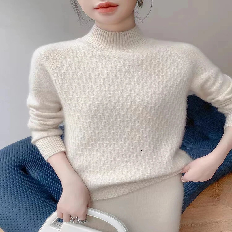 Womens Cashmere Sweater 100% Cashmere Sweater Womens Sweater Knitted Womens Pullover Autumn/Winter Cashmere Sweater 241113