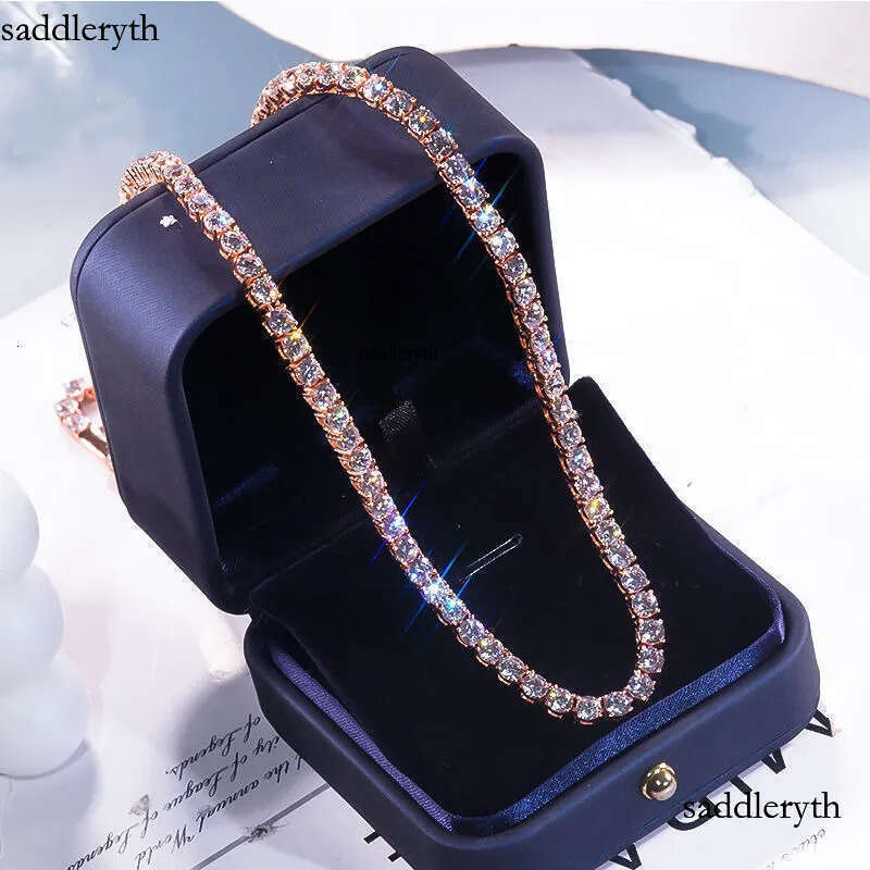 necklace jewelry moissanite jewlery designer for women men nature charms jewelery love gift chain tennis bracelet