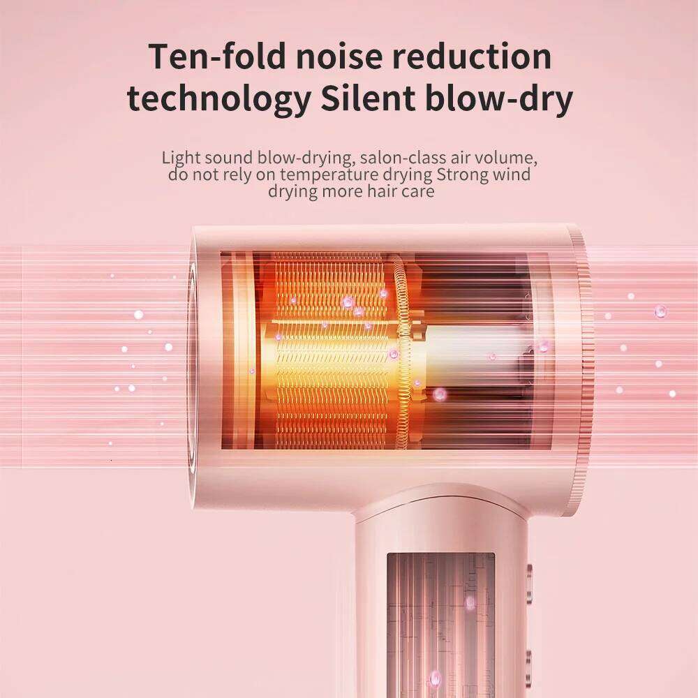 High-Speed Electric Adjustable Temperature Professional Low Noise Fast Drying Anion Hair Care Blow Dryer