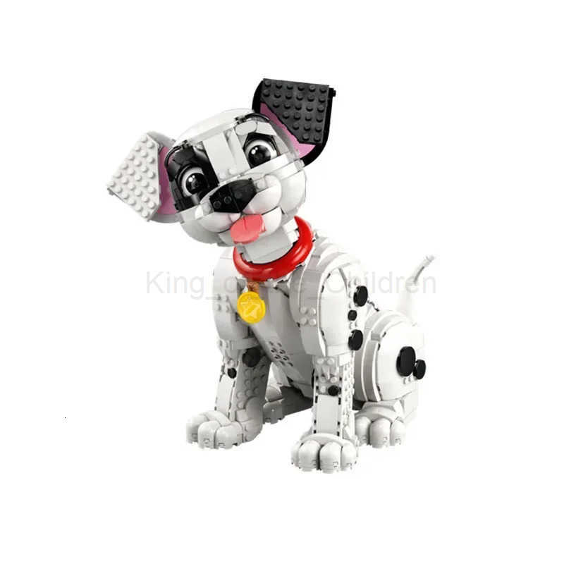 Disney 2025 New 43269 Cartoon 101 Dalmatians Puppy Model Building Block Diy Creative Assembly Educational Toys for kids Gifts H250925