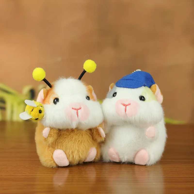 Birthday Gift Children Plush Toys Cute Guinea Pig Pendant Plush Doll Stuffed Animals Cartoon Kapibala Keychain Christmas Gifts C250925