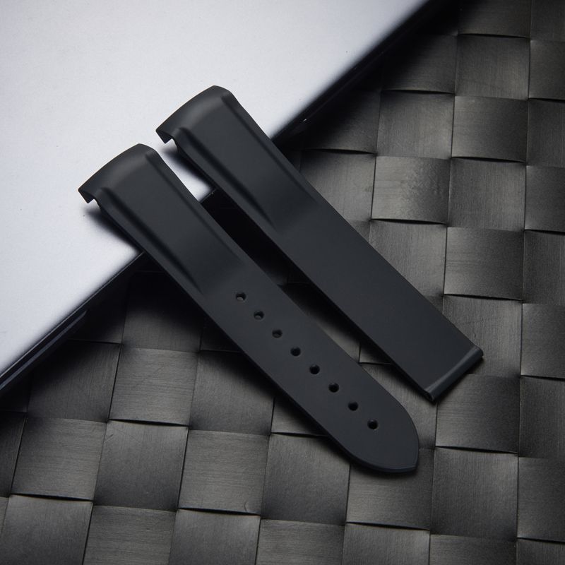 Extra Long Band XL XXL Silicone watch straps Men Soft Quick Release Watchband for Large Wrist Replacement - 18mm 20mm ... 26mm