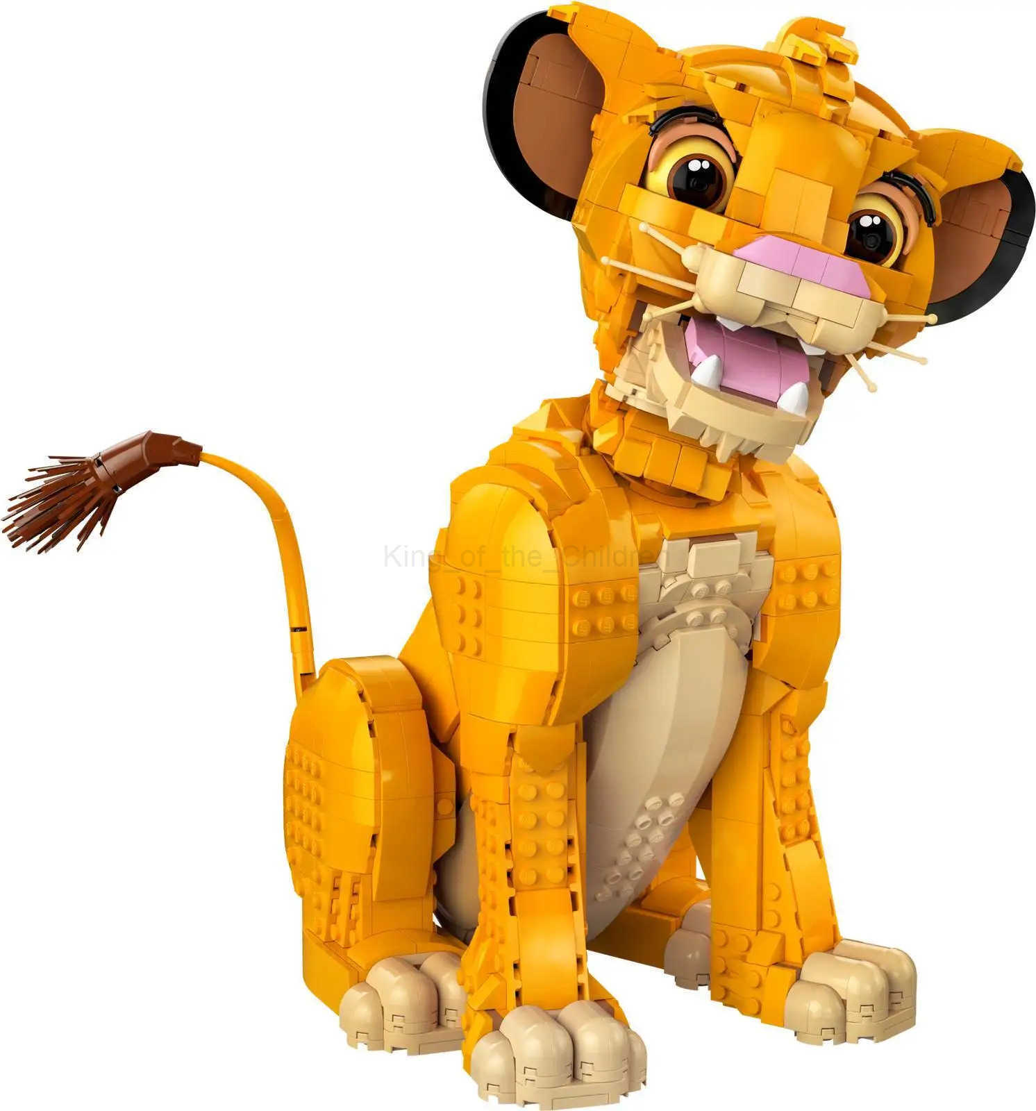 Disney 2025 new 43247 Lion King Simba model building block assembly brick puzzle toy childrens birthday gift 1445pcs H250925