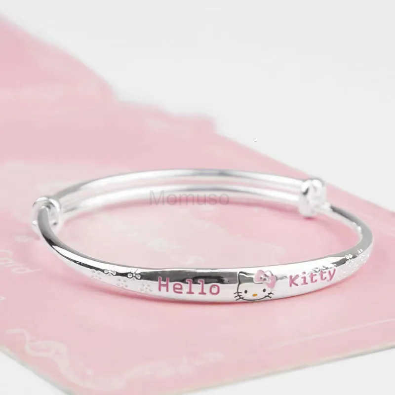 Sanrio Sanrio Hello Kitty Bracelet Kawaii Anime Kitten Push Pull Bracelet Student Childrens Holiday Gift L250925