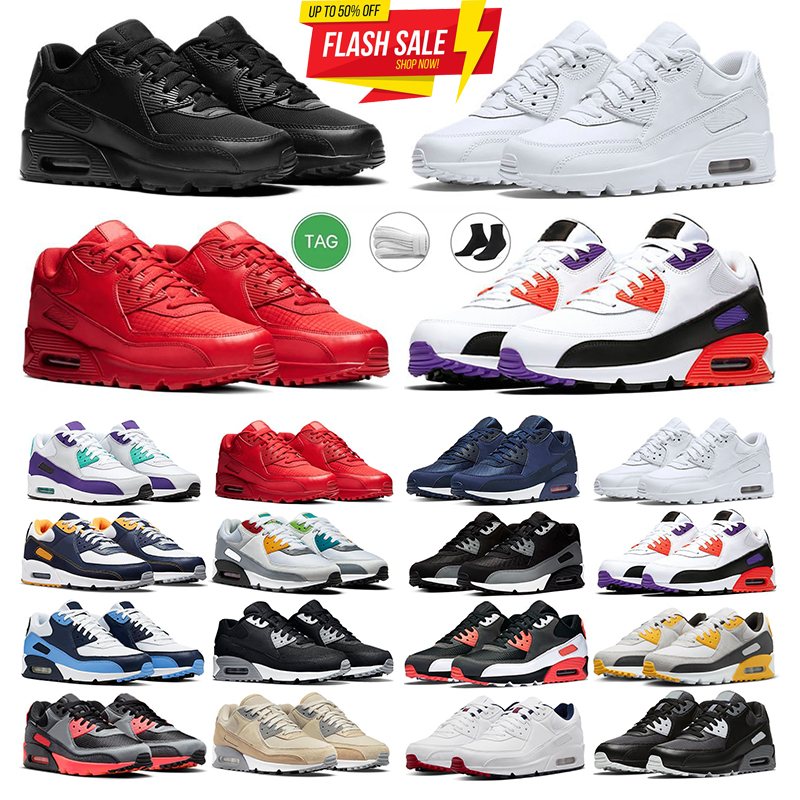 2026 Designer Sports 90s Running Shoes Crater Foam Black White Gum Blue Void 90s Caramel Peace Love Viotech Be True Mens Women Trainers Sneakers Sports