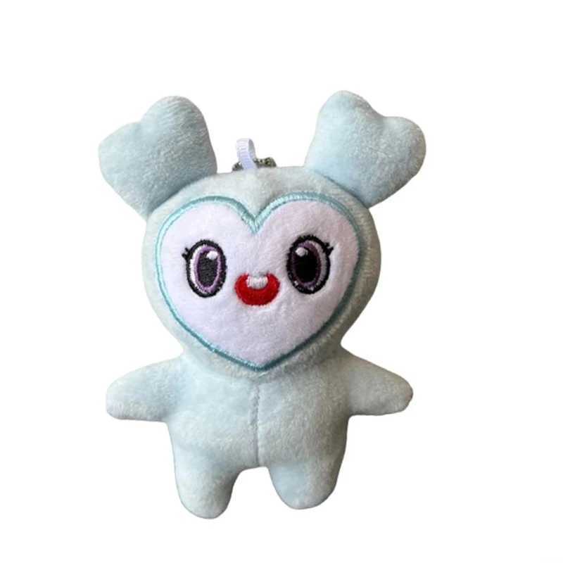 9PCSlot Lovelys Plush Korean Super Star Plush Toy Cartoon Animal TWICE Momo Doll Keychain Pendant for Fans Girls Birthday Gifts C250925