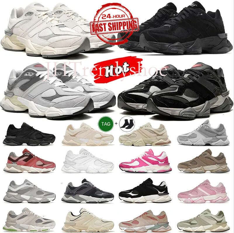 Designer 9060 For Men Women Daily Outfit Running Shoes Leather Mesh Triple Black White Grey Blue Pink Green Womens Sports Mens Trainers Outdoor Runner Sneakers