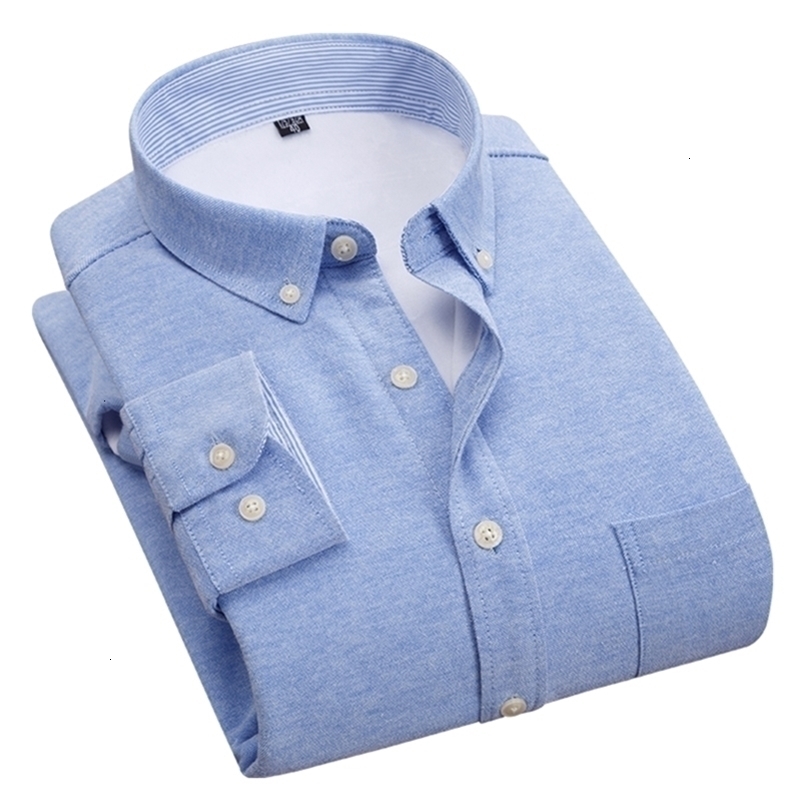 Men's Casual Shirts Customize men shirt long sleeve personalize solid color long sleeve shirt A464 orange black 230505