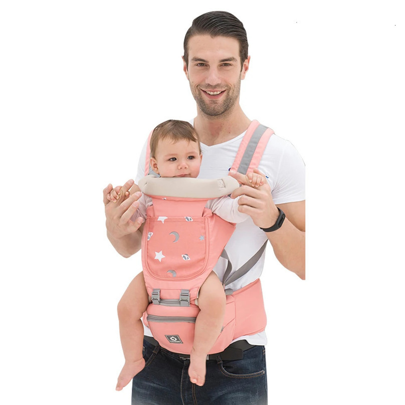 Ergonomic Baby Infant Hipseat Breathable Kangaroo Front Facing Baby Holder Baby Waist Travel For 0-36M 250211