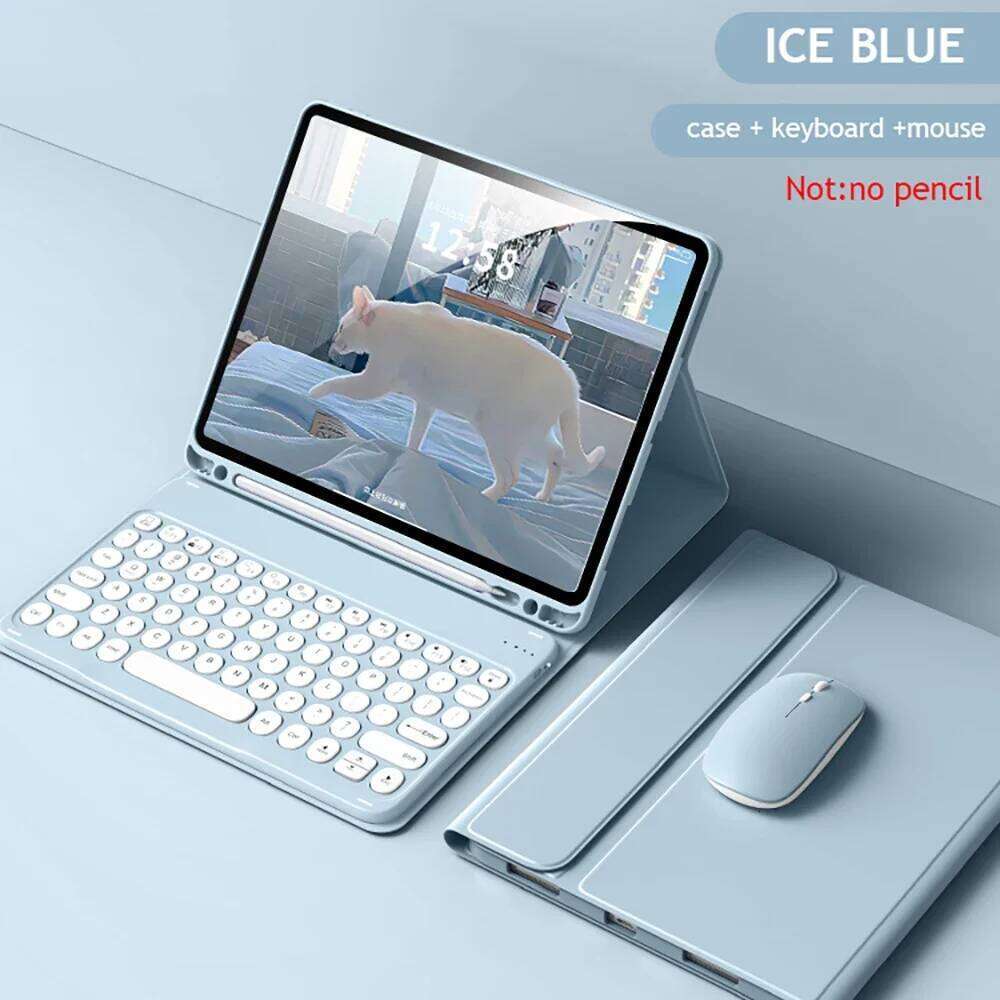Covers For Keyboard Case for iPad 9th 10th 10.9 Generation Pro 12.9 11 Inch Air 5 4 2022 10.2 8th 7th Magic Funda