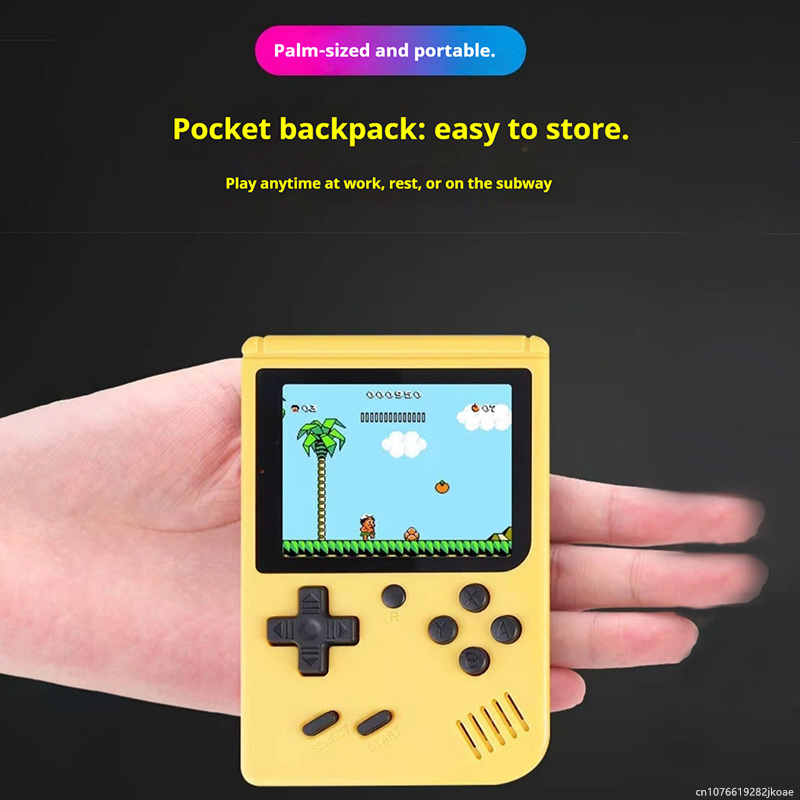 Wholesale holesale Retro 400 in 1 Game Console 8 Bit Mini Portable Handheld video Game Players Color LCD Screen Kids Gift