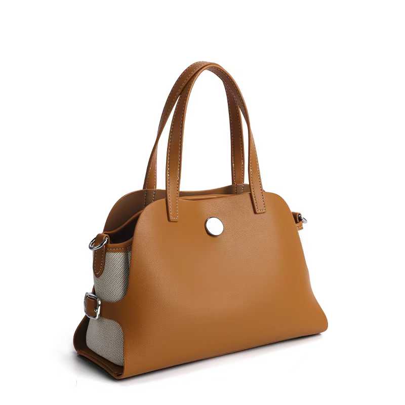 COCIO designer Light luxury High quality genuine leather handbag fashionable and casual vintage lady bag