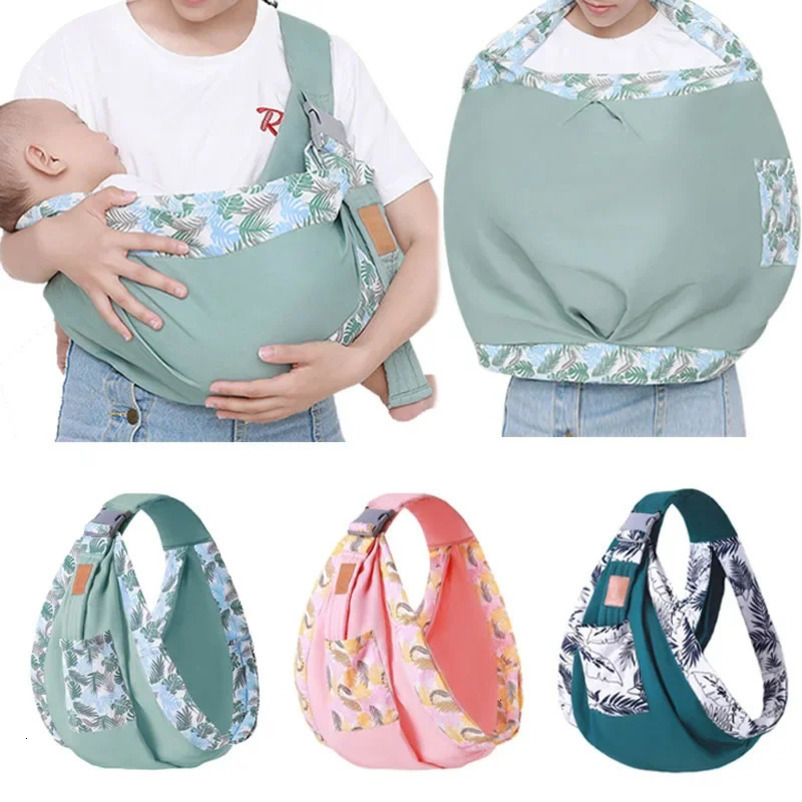 Baby Wrap born Sling Dual Use Infant Nursing Cover Mesh Fabric Breastfeeding s Up Baby Backpack 0-36M 250113
