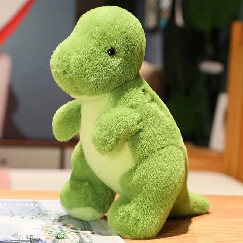 28cm Super Soft Lovely Dinosaur Plush Doll Cartoon Stuffed Animal Dino Toy for Kids Baby Hug Doll Sleep Pillow Kawaii Home Decor C250925