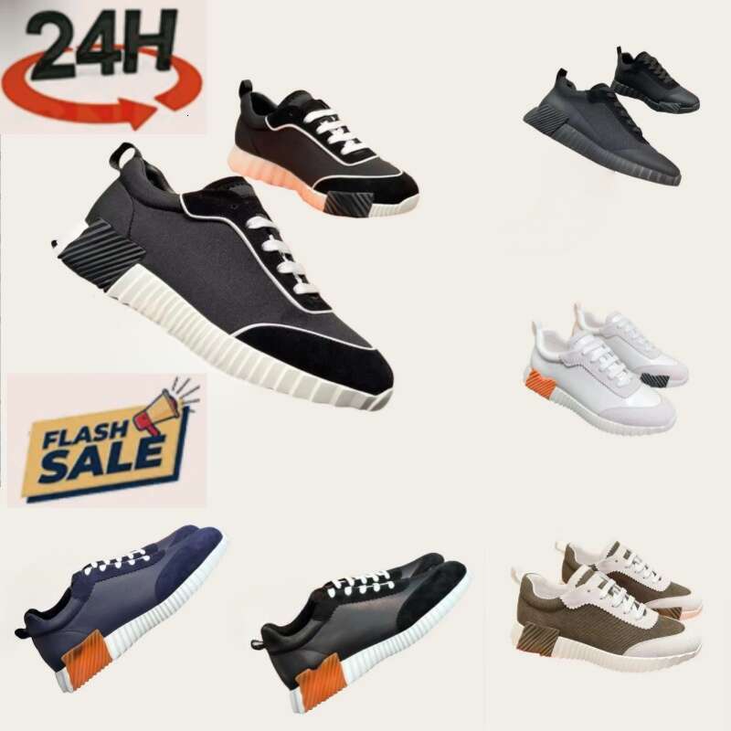 Bouncing sneakers designer suede casual shoes training shoes breathable mesh running shoes men's bouncing sneakers women's flats with non-slip rubber soles 36-45