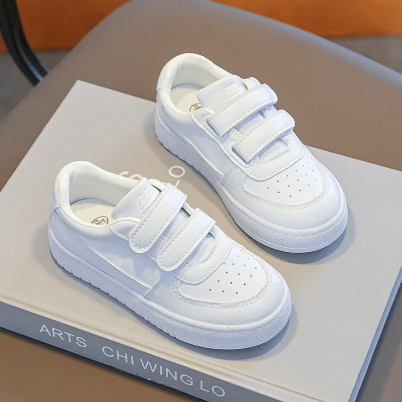 Babaya Childrens Skate Shoes Baby Boys White Sneakers for Kids 2025 Autumn Girls Shoes Breathable Casual Shoes Toddler 250613