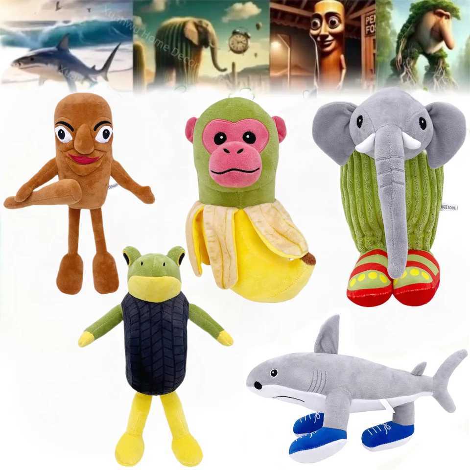 New hot Tralalelo Tralala Plush Tungtungtung Italian Brainrot Al Tralalero Tralala Plush Doll Stuffed Soft Pillow Custom Toys C250925