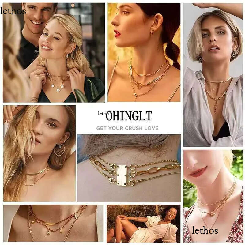 DHCollections Metal Clasp Jewelry Clasps Separator for Stackable Layering Necklaces Chains and Bracelets 5c