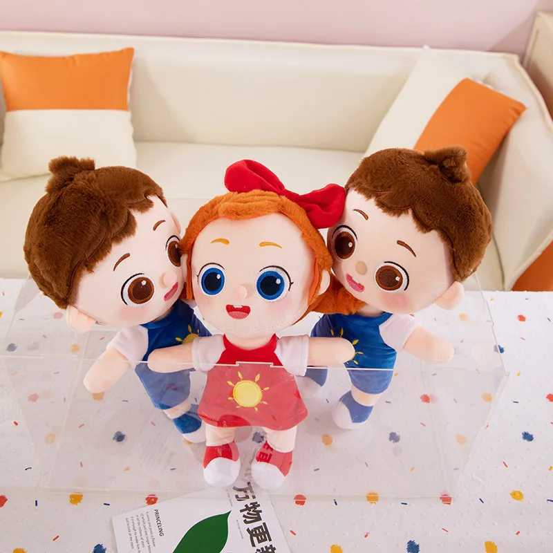 New 30cm Kawaii Yina and Chacha Plush Toy Cute Plush Toy Stitch Doll Home Decoration Ornament Childrens Birthday Gifts C250925