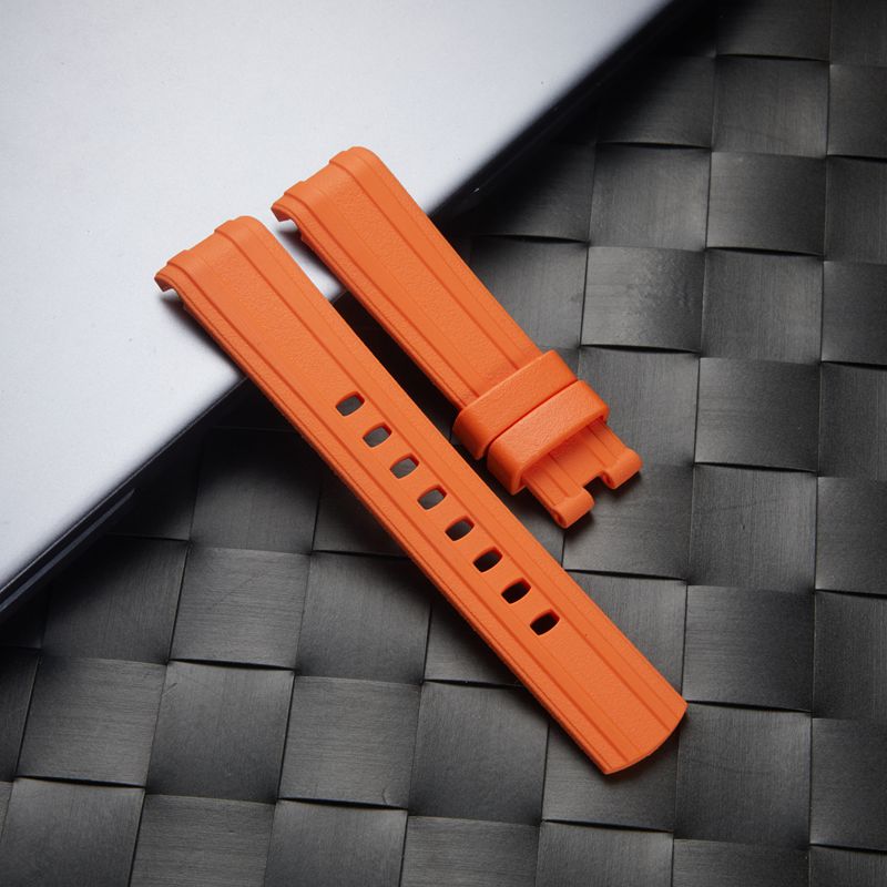 Extra Long Band XL XXL Silicone watch straps Men Soft Quick Release Watchband for Large Wrist Replacement - 18mm ... 20mm 22mm 24mm