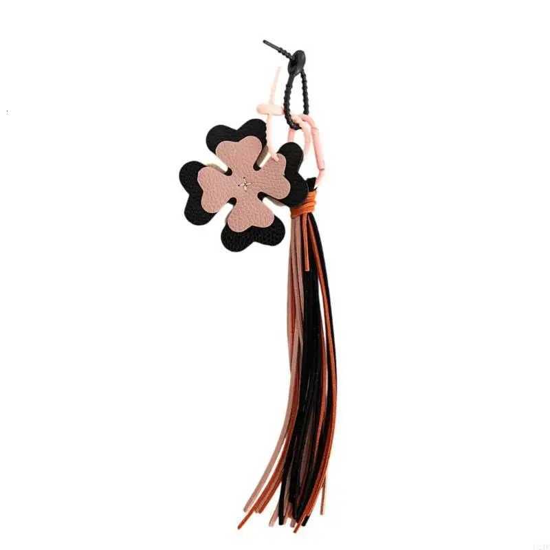 Elegant Corduroy Tassels Keychain Handcrafted Bag Accory Stur Braided Rope Bag Charm Gift For Fashion rs Y250925f