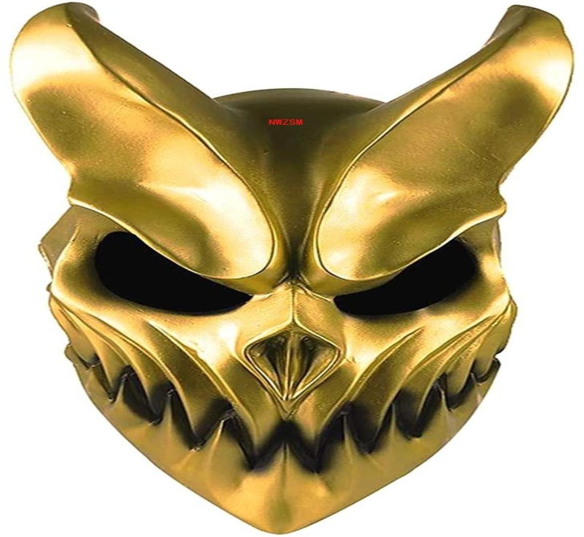 Party Masks Halloween Cosplay Costume Slaughter To Prevail Mask Kid Of Darkness Demolisher Demon For Music Festival Prop3654596