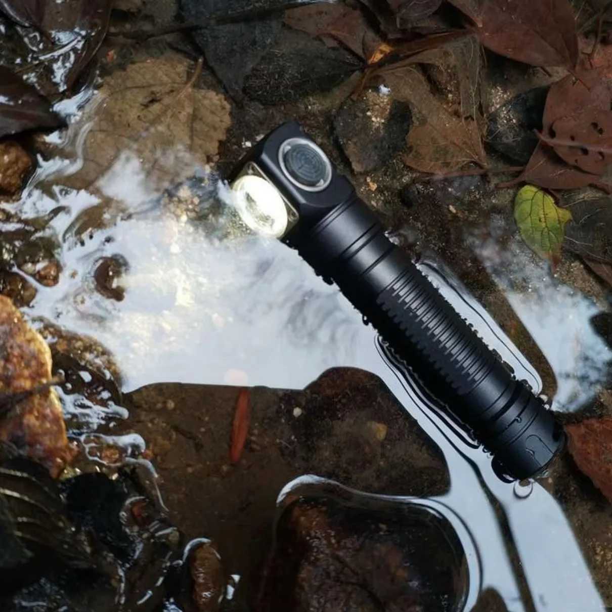 HEADlamp USB RechargeabLE1200 lumens Flashlight with HEADband for Hunting Fishing CamPINGSkilhunt H04 H04R H04F RC J250925