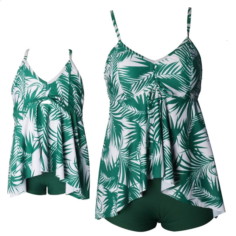 Family Matching Swimsuit Baby Girls Swimwear Women Swimsuit Kids Beachwear Outfits If You Need 2pcs Please Order 2pcs 250319