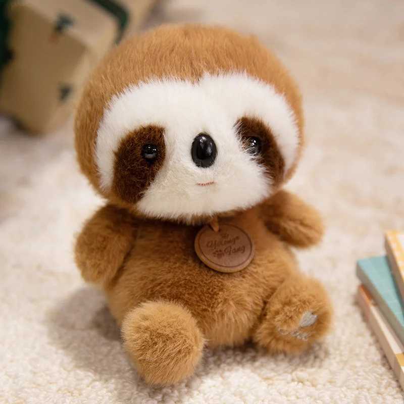 Cute Sitting Animals Red Panda Fox Sloth Cat Soft Plush Dolls Stuffed Capybara Pig Plushie Baby Toys Gifts For Children C250925