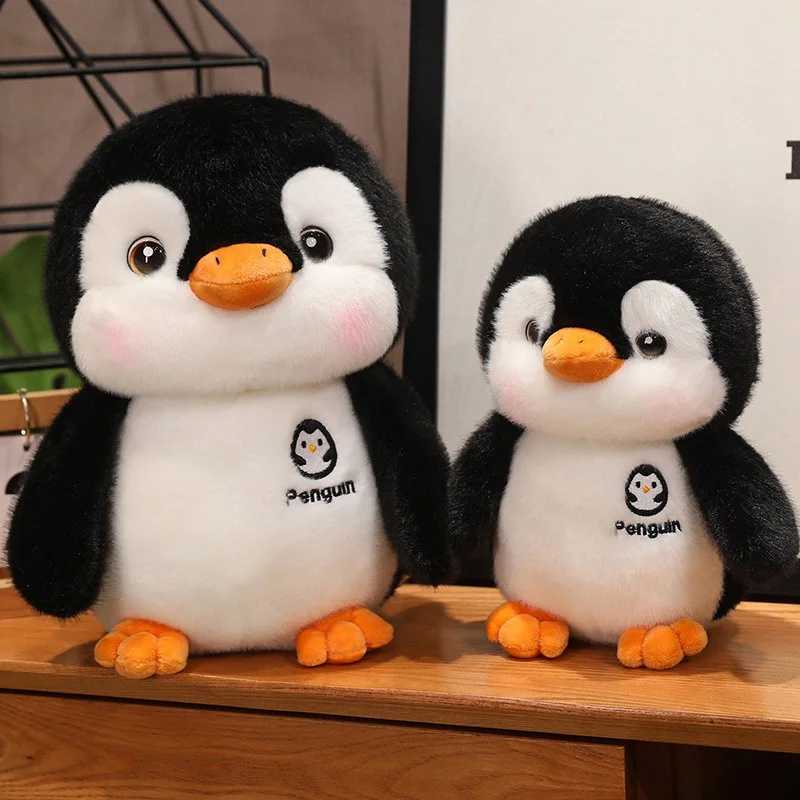 25cm50cm Soft Fat Penguin Plush Stuffed Toy Cute Black Penguin Fur Doll Toy Home Decoration Toy Children Birthday Gift C250925