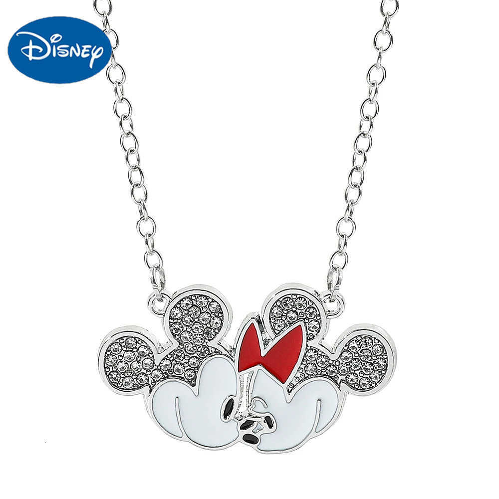 Disney Mickey Minnie Mouse Cute Necklace for Kids Adults Anime Fashion Jewelry Charm Pendant Accessory Birthday Gift H250925