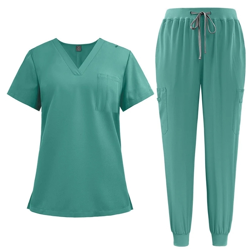 Hospital Dental Clinic Pet Shop Work Uniforms Unisex Scrubs Sets Doctors Nurses Accessories Beauty Salon Workwear 240716