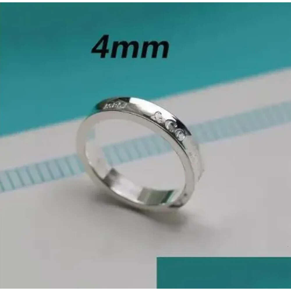 T Ring 2025 New Luxury Designer Classics Fashion Ring Black Gold Band Ring - 925 Sterling Silver Couple Rings For Women & Men High Quality Fashionable Ring 642
