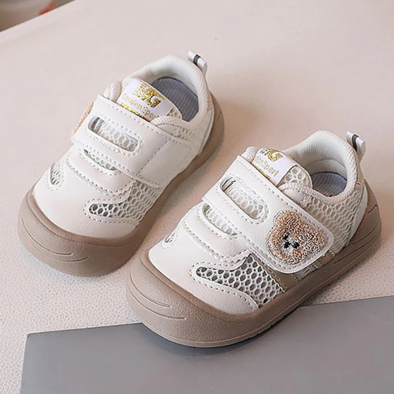 Summer Sneakers For Children Mesh Fabric Breathable Kids Sneakers Ergonomics Soft-soled Baby Boys Girls Toddler Shoes 250613