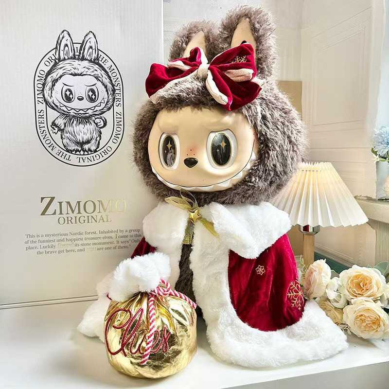 58CM La Bu Christmas Cloak Baby Dress Internet Celebrity ZIMOMO Queens High Ding Baby Dress Gift Decoration L25092501NI