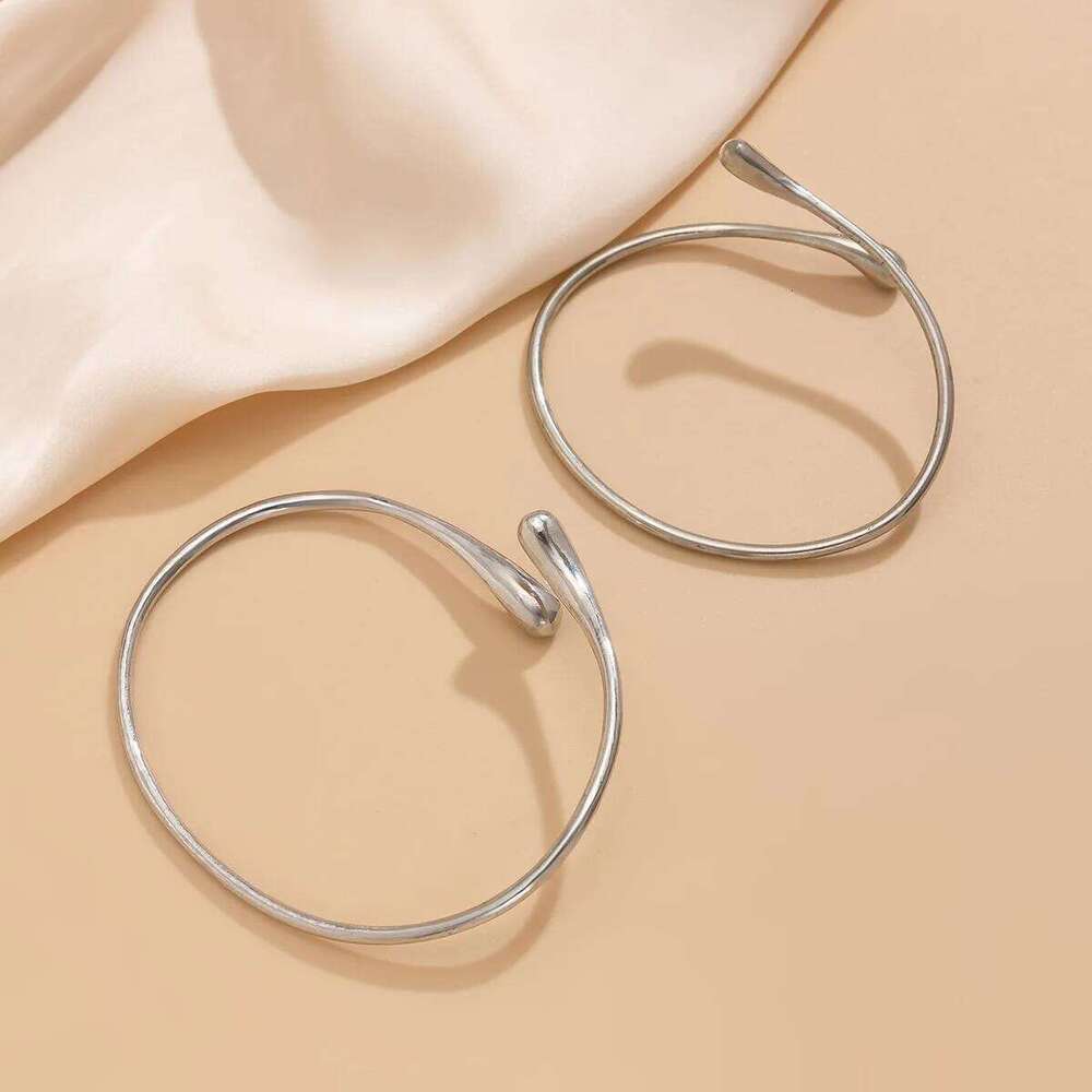 Bracelet arm ring Designer Luxury jewelry Bangles for women Adjustable Vintage Simple Upper Trendy Geometric Water Drop Shape