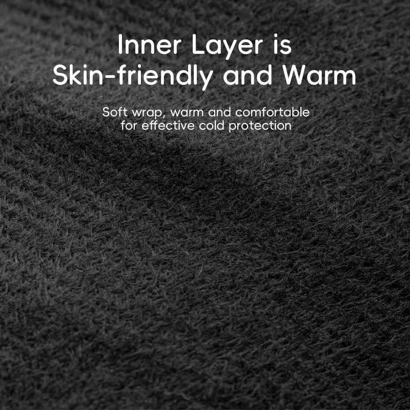 Qunature Ski Gloves Touchscreen Waterproof Keep Warm Ski Gloves Extended Wrist Palm antislip PU Snowboard Gloves Windproof Z250925