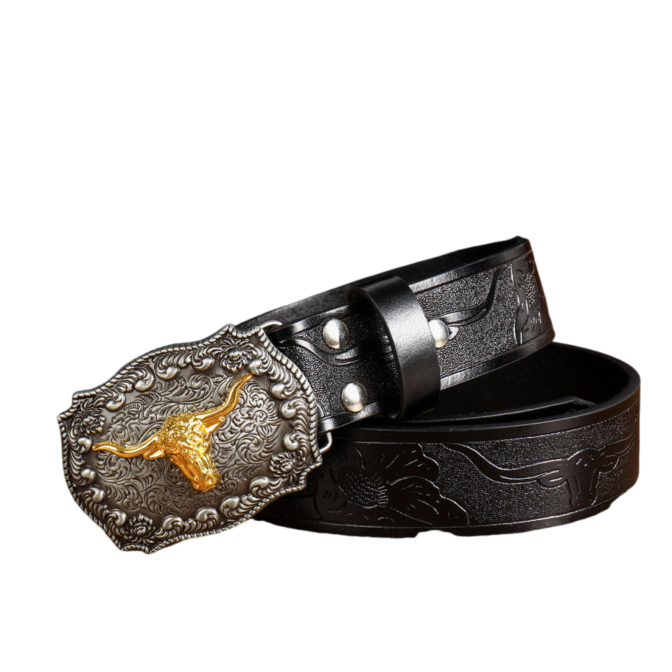 Designer Belt Cowhide Belts Men Woman Leather Belts Luxury Ox Head Belt Buckle Fashion Smooth Buckle Belt With Strap Men Waist Belt