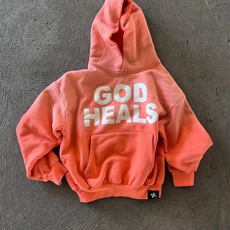 Retro Street Style Letter Printed Hoodie Womens Sportswear Harajuku Gothic Super Large Street Y2k Top Mens Clothing 240809