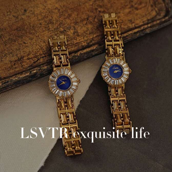 New Hot-Selling Jewelry Women's Wristwatch Vintage Gold Watch for Women