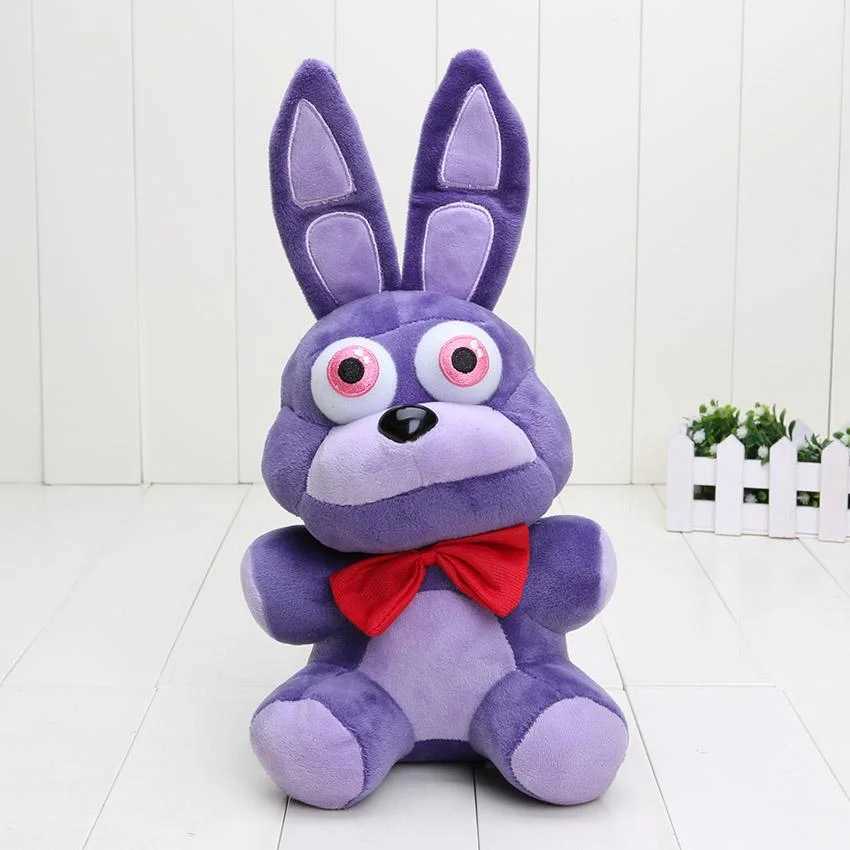 Purple Rabbit Plush Doll Red Tie FN Series Toys Convenient to Carry Anime Game Accessories Small Gifts for Friends and Kids C250925