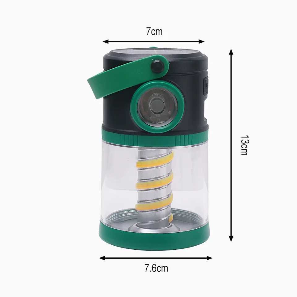 BORUiT 500LM Solar LED Camping Lantern TypeC Rechargeable Power Bank Tent Light Waterproof Outdoor Camping Lamp J250925