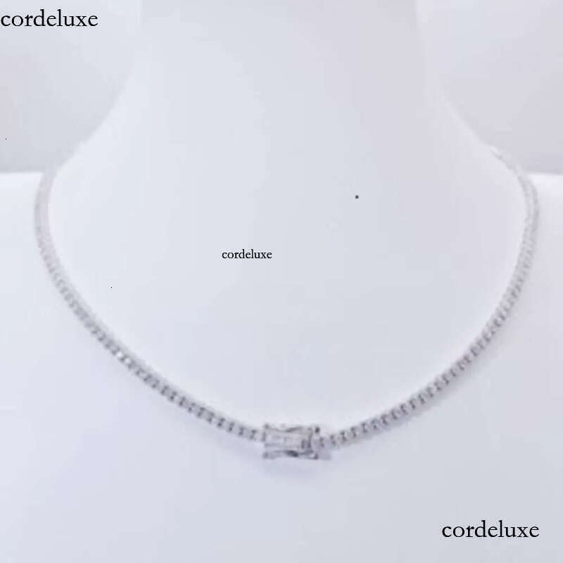 Factory price full size moissanite bracelet necklace pass dia tester tennis chain 93