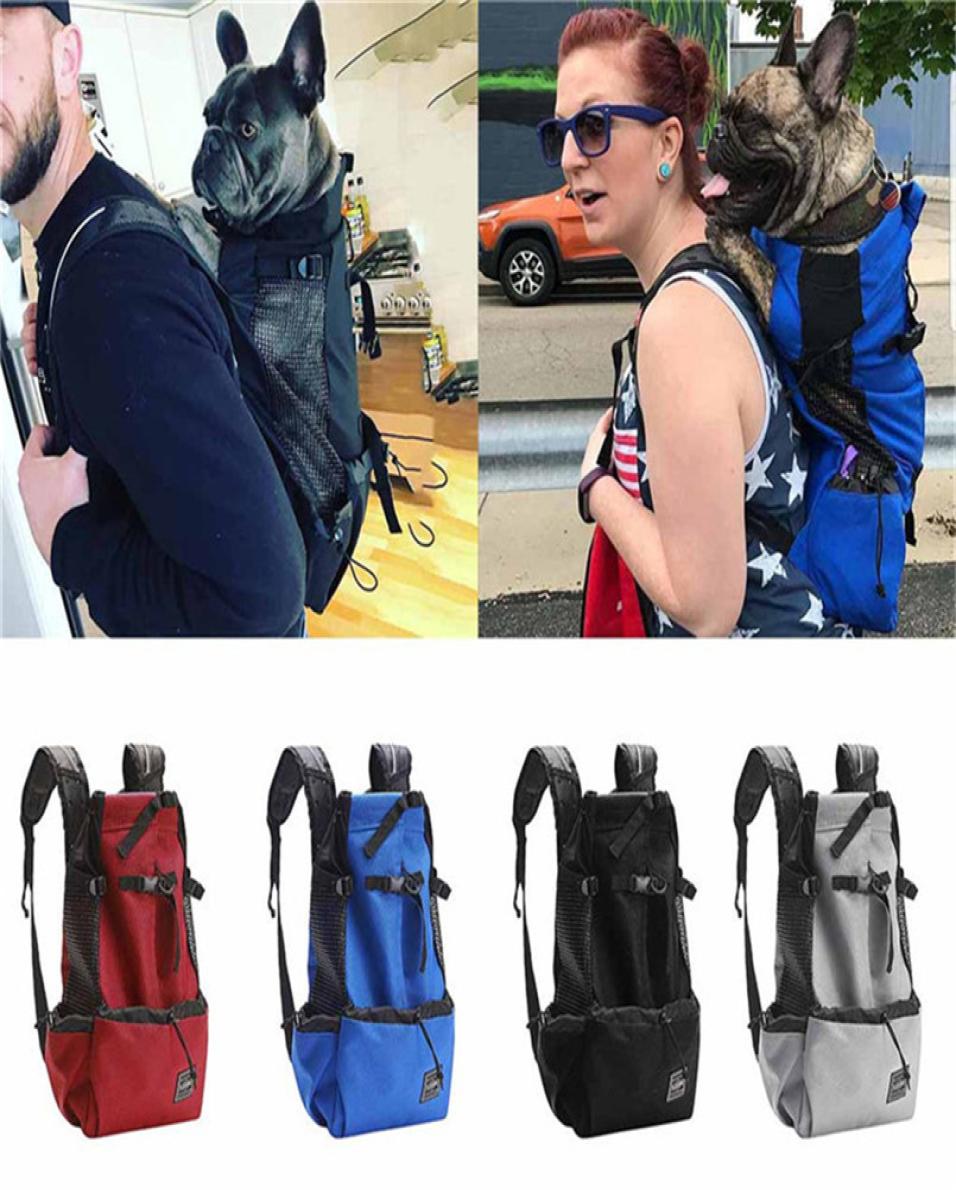 Breathable Dog Bag Large Pet Backpack Carrying Pet Cat Dog Backpack Bag Puppy Outdoor Hiking Carrier Mochila Perro 50JULY177407788