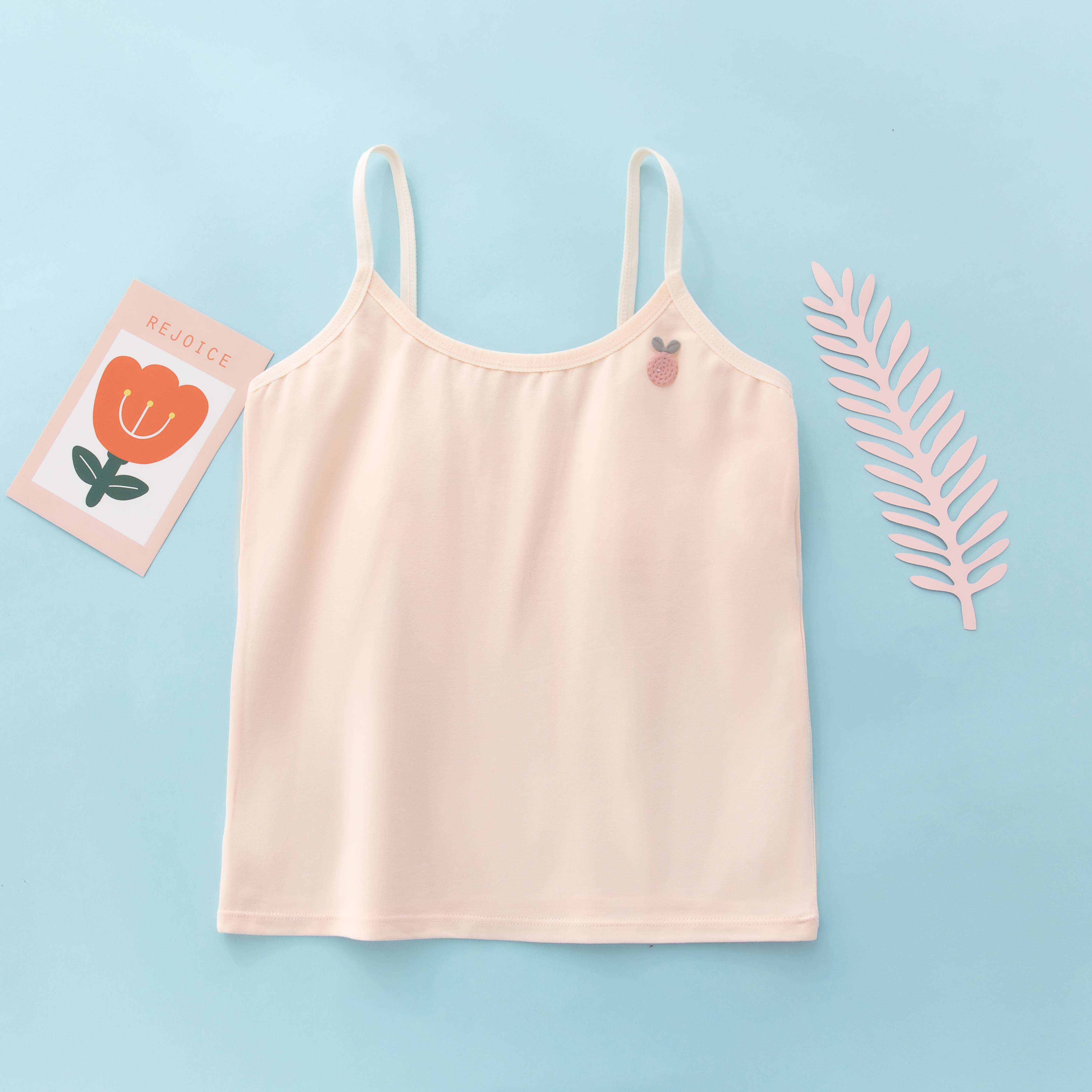 Comfort-Focused Cotton Girl's Sports Bra: Perfect Fit & Support for Kids hot-sale products