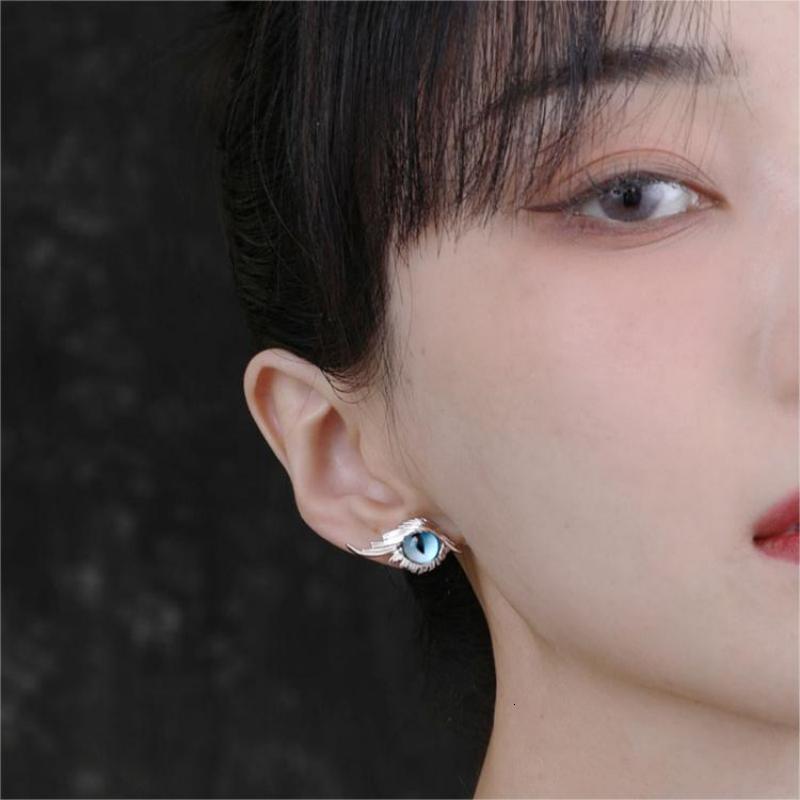 earring hot selling devil's eye different eyeball light elegant fashion highend personality versatile style earring designer earrings designer ea