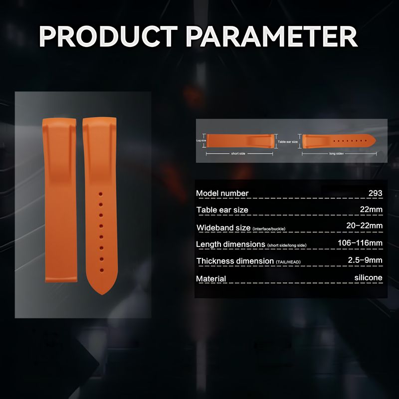 Extra Long Band XL XXL Silicone watch straps Men Soft Quick Release Watchband for Large Wrist Replacement - 18mm 20mm ... 26mm