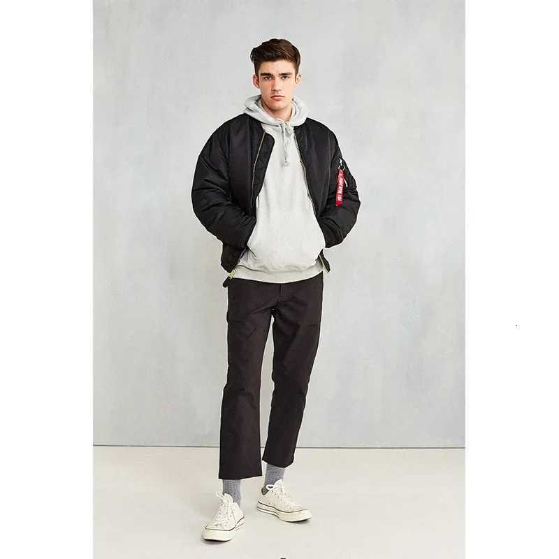 Jacket Winter Outdoor Thick Quality Nylon American Military Uniform Women Coat Male Bomber Flight Jacket X250925