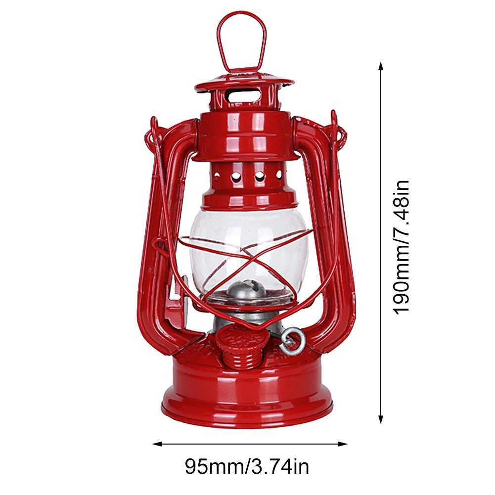 12PCS Vintage Kerosene Lantern Lantern Metal Kerosene Lantern Fuel CamPING Lanterns for CamPING Home Patio Decor Lamp J250925